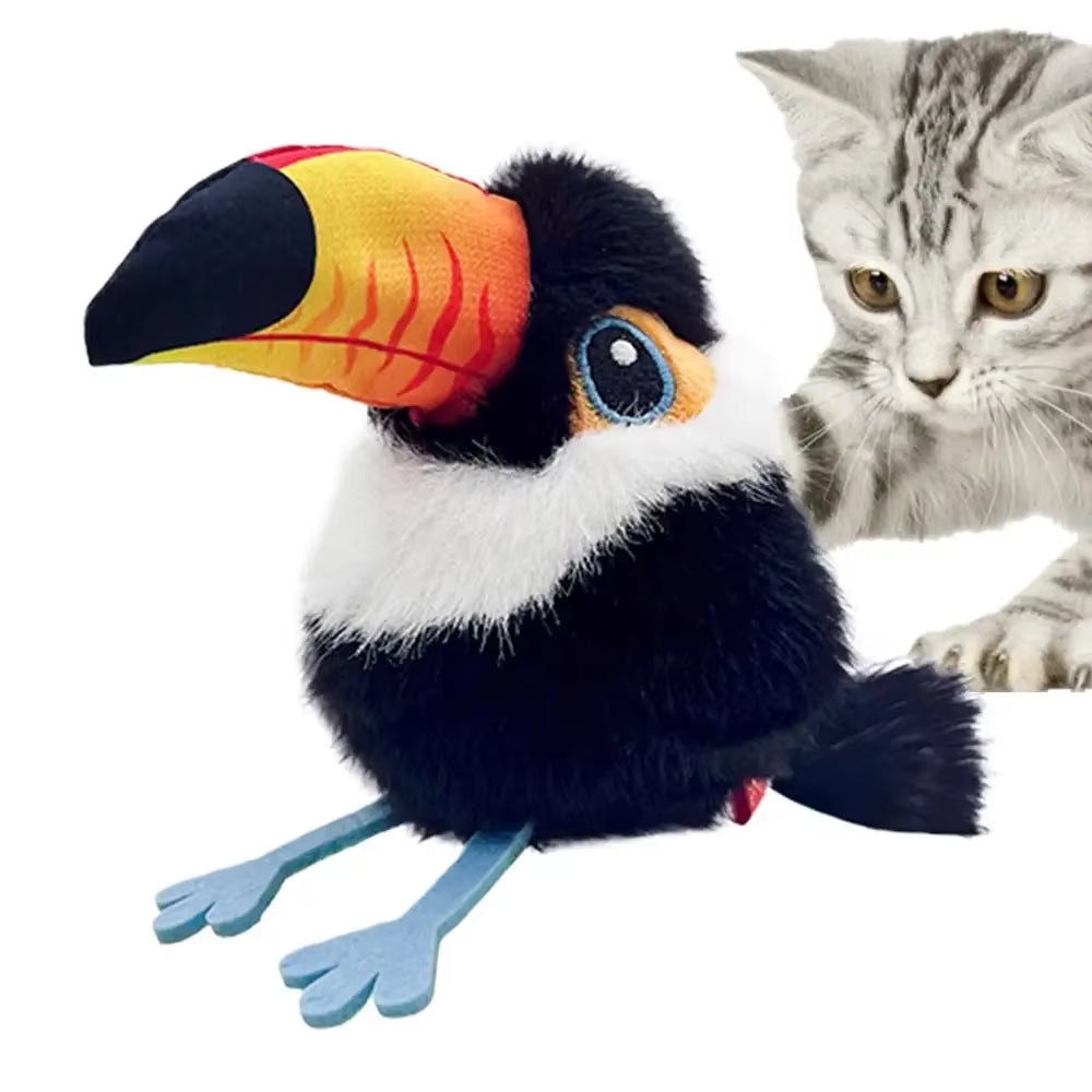 Interactive Flapping Bird Cat Toy