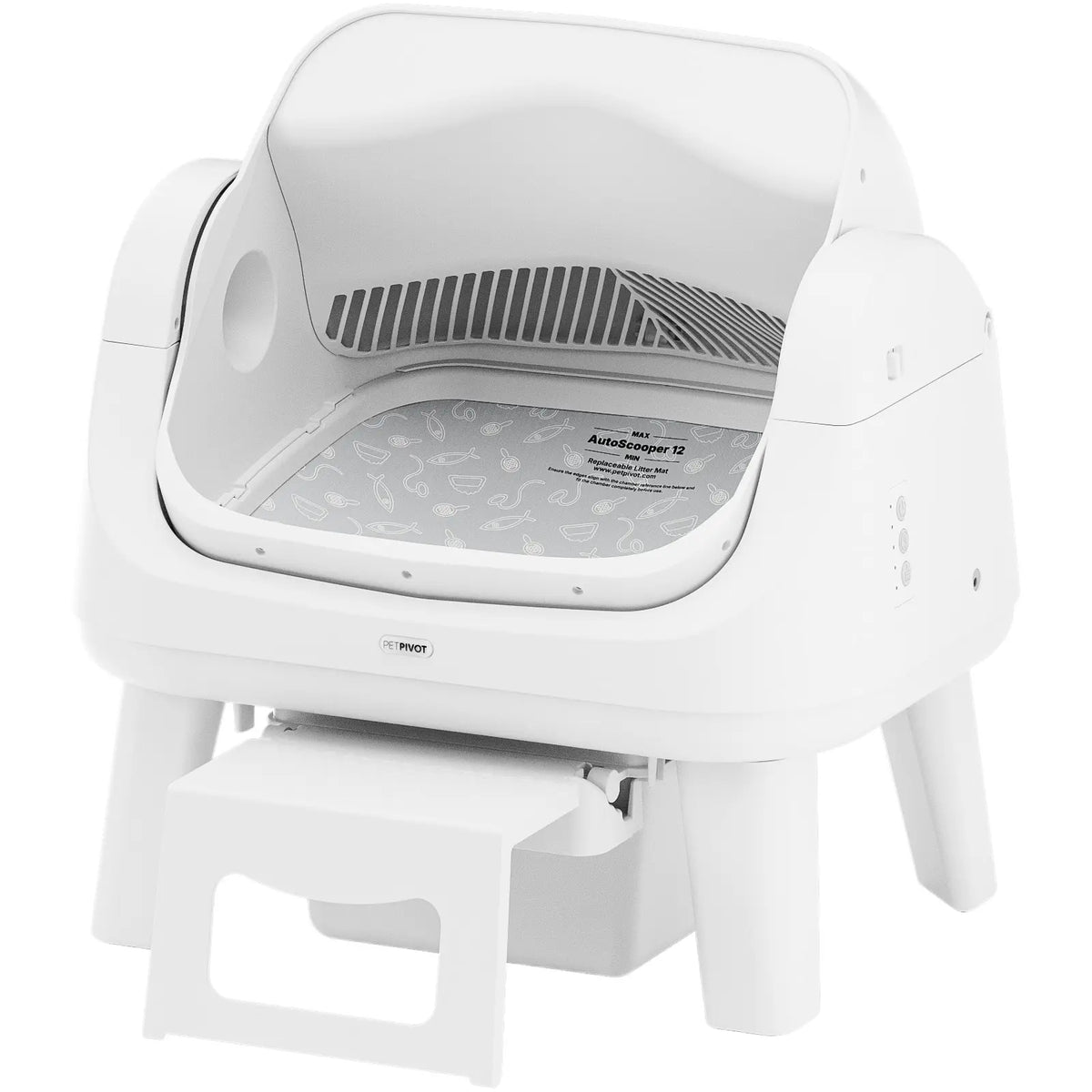 Open-Top Automatic Self-Cleaning Cat Litter Box