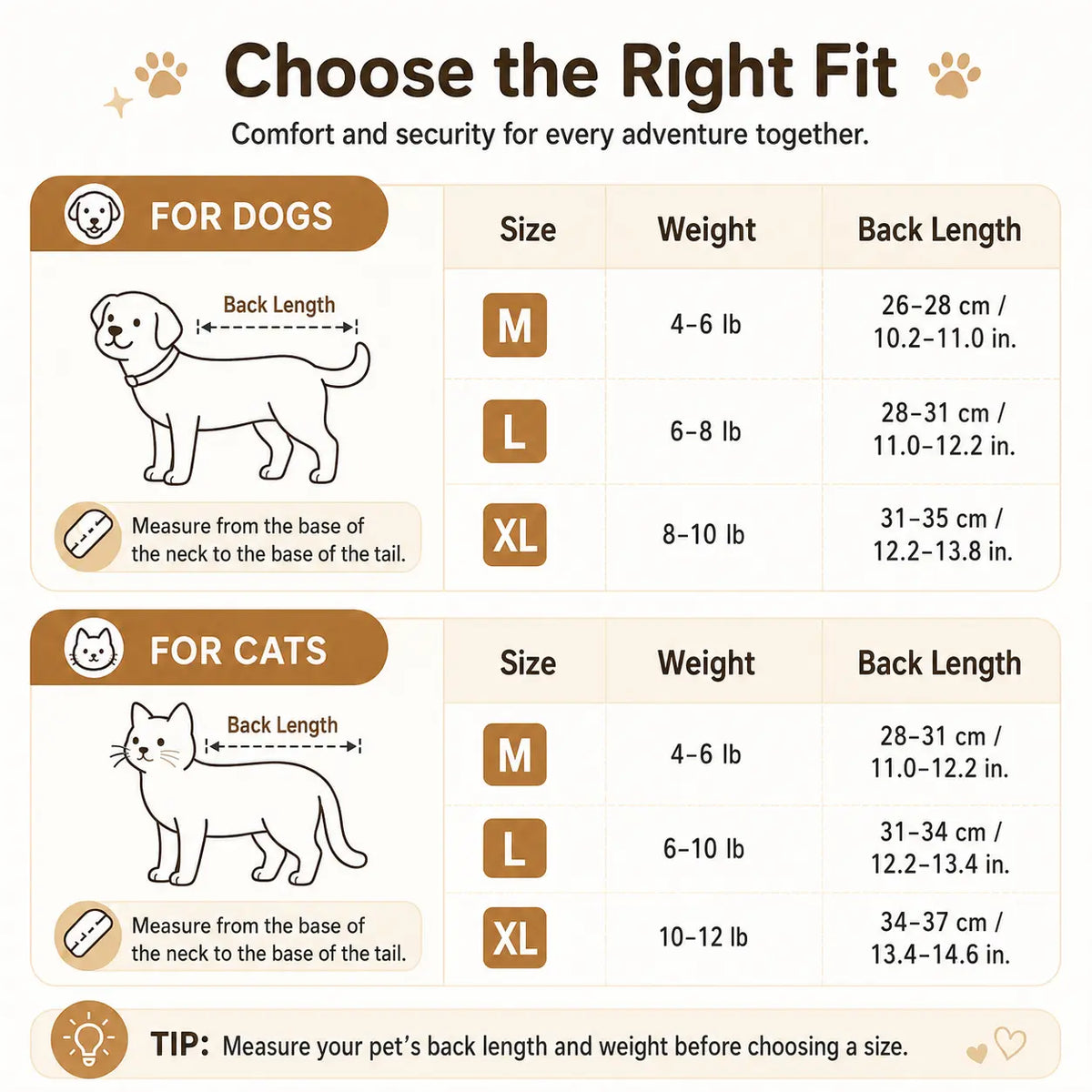 Breathable Front Carrier Backpack for Cats and Dogs