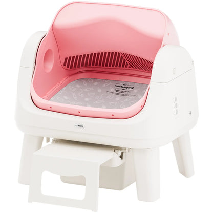 Open-Top Automatic Self-Cleaning Cat Litter Box