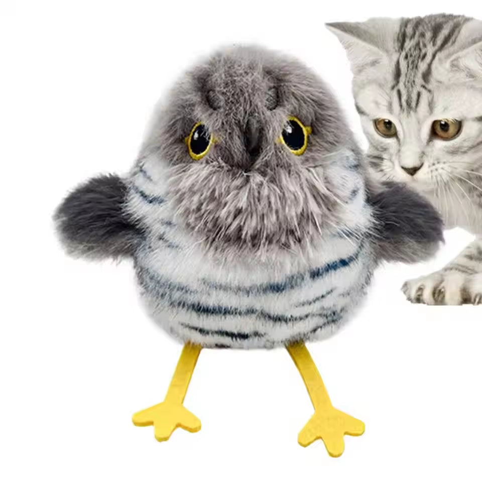 Interactive Flapping Bird Cat Toy