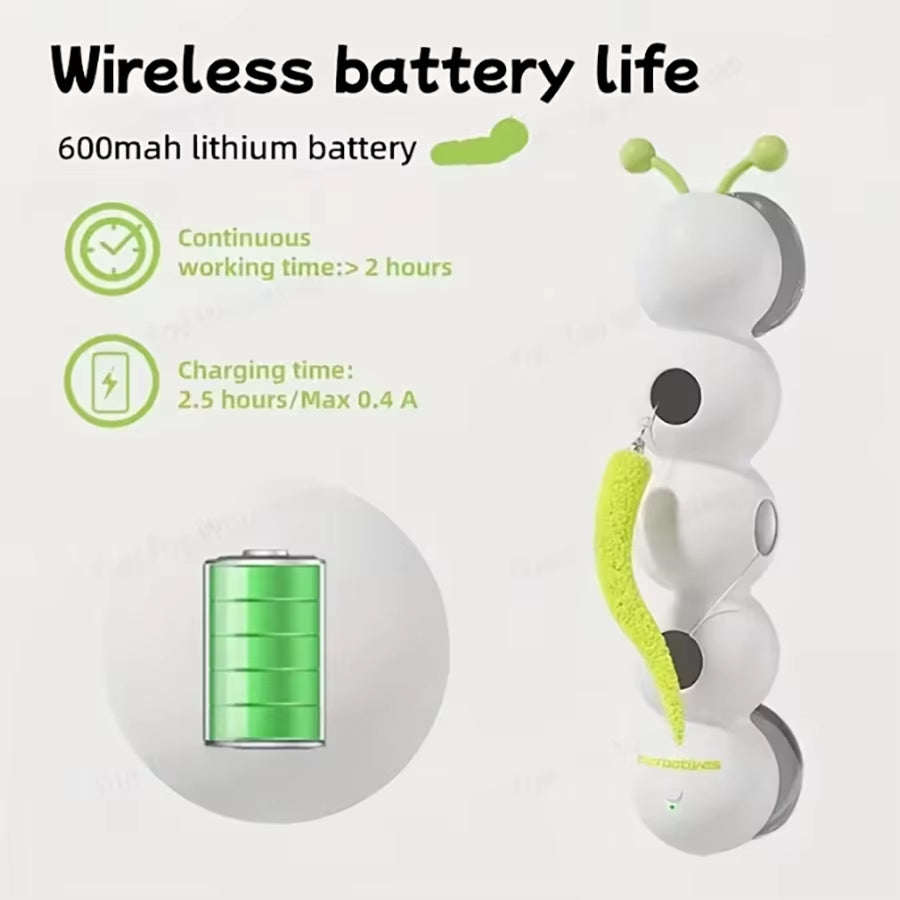 Electric Caterpillar Cat Toy