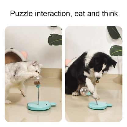 Interactive Treat Puzzle Toy for Cats and Dogs