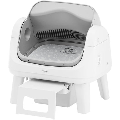 Open-Top Automatic Self-Cleaning Cat Litter Box