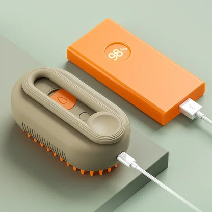 3-in-1 Fine Mist Grooming Brush for Cats and Dogs